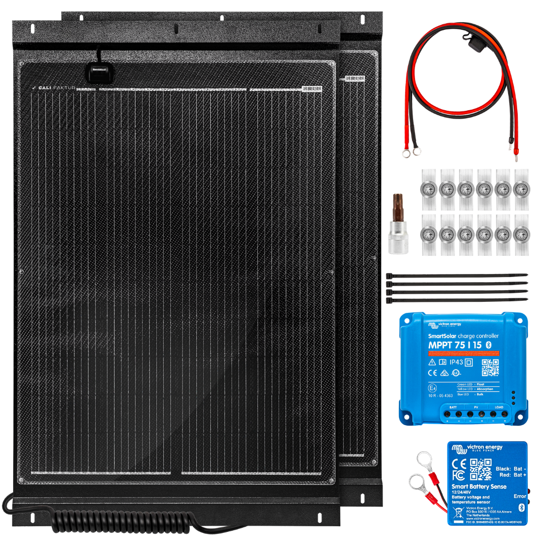 Califaktur Solarmodul VW New California T7 Komponenten Komplettpaket