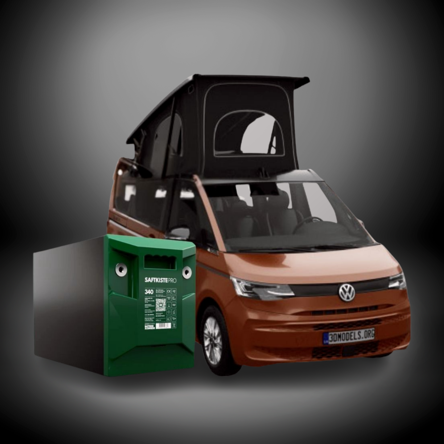 Califaktur Lithium Paket VW California T7 Ocean Coast – SaftkistePRO 340 Ah