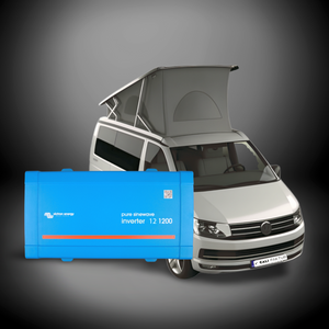 Victron Phoenix 12/1200 Wechselrichter im CALIFAKTUR Einbaukit AutarkiepaketPRO für VW California T6.1